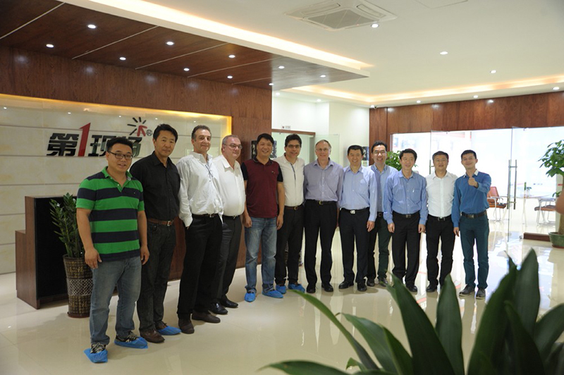 Dê boas-vindas calorosamente aos líderes da ON Semiconductor para visitar Jarvis Smart (Shen Zhen) Co., Ltd.